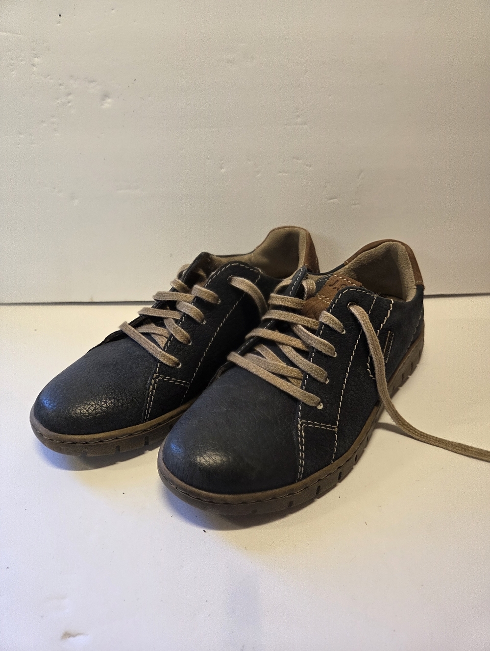 Josef Seibel TopDryTex Waterproof Leather Shoes Women US 6 EU 36 Comfort LaceUp